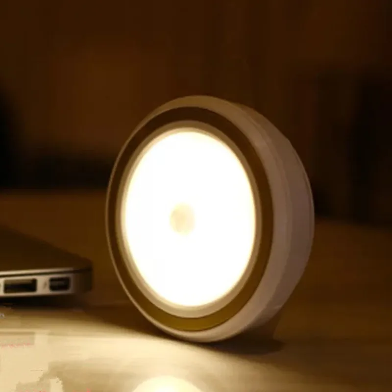 

LED luminous with motion sensor and lighting | night lighting control multi-function bedside cabinet light smart night light