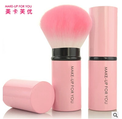 Metal Telescopic Style Blush Makeup Brushes Professional