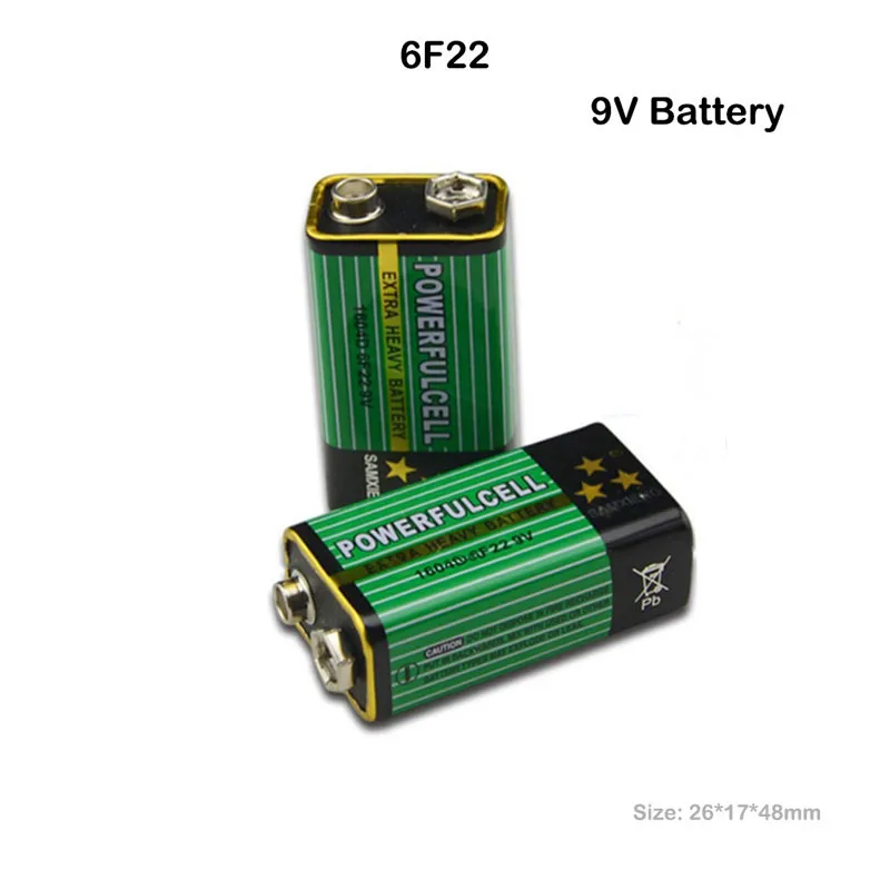 1 шт 6F22 9V Батарея PPP3 6lr61 трансформаторного двигателя Mn-Zn/MnO2 сухой Батарея для цифровой Камера дистанционного Управление игрушка дымовой пожарной сигнализации инструмент для мобильного