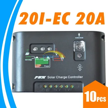 

10pcs,Lots 20A 20 Amps Solar Charge Controller with light and timer controller PV battery Charge Regulator