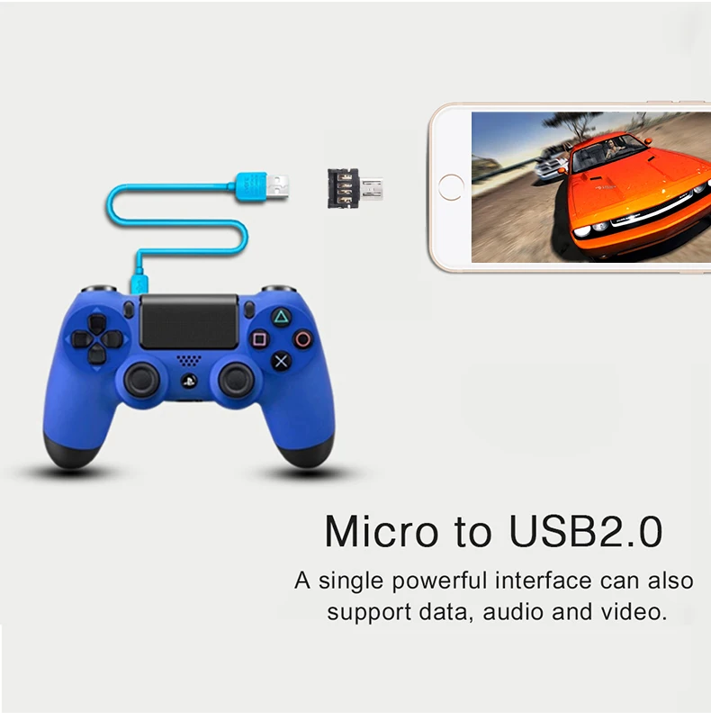 USB A к Mirco USB otg адаптер соединитель конвертер для Android смартфон планшет