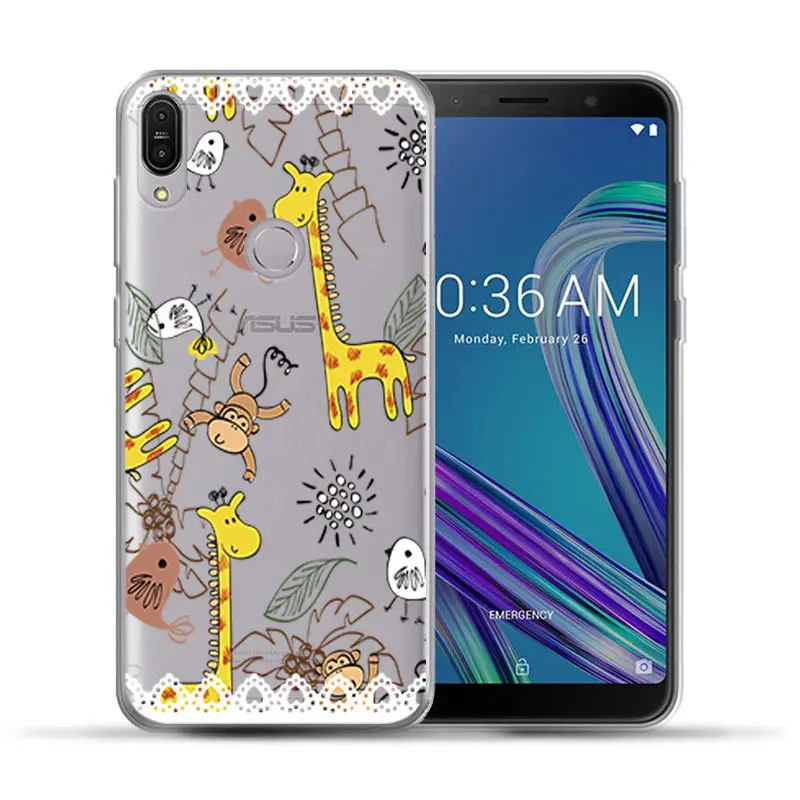 For ZC520TL ZC554KL ZE620KL TPU Fundas Clear TPU Cover for ASUS ZA550KL ZB501KL ZB602KL Back Silicone Protective Case (17)