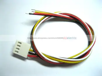 

20 Pcs 2510 2.54mm Pitch 4 Pin Female Connector with 26AWG 300mm Leads Cable