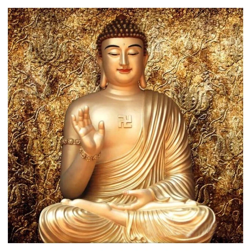 5D-DIY-Diamond-embroidery-Gold-Buddha-diamond-painting-Cross-Stitch-full-square-Rhinestone-mosaic-home-decoration