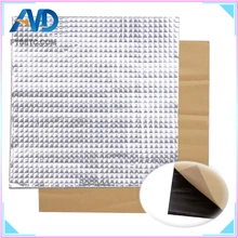 1PC isolation thermique coton 200/300mm feuille auto-adhésif isolation coton 10mm épaisseur 3D imprimante chauffage lit autocollant(China)