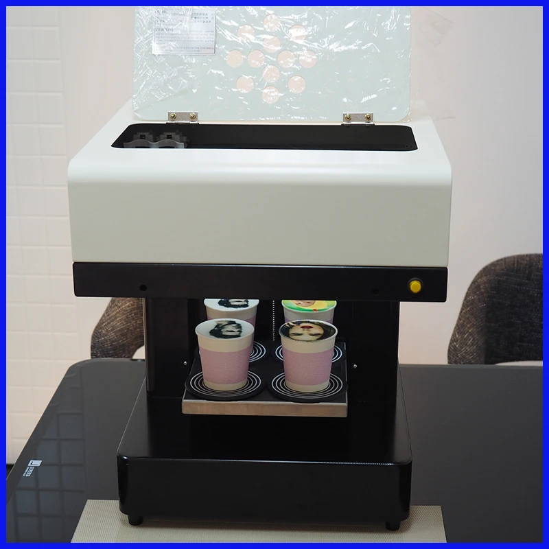 US $1.150.00 600600dpi 4 Cup coffee printer selfie coffee printer maker machine