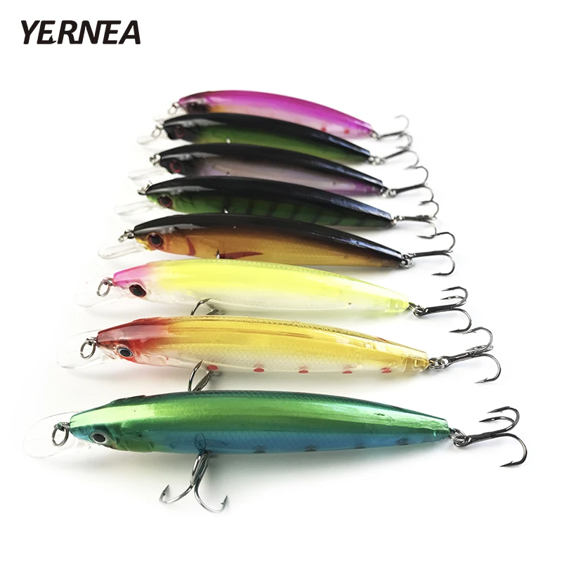 

Yernea 8pcs/Lot Swimbait Fishing Lures Crankbait Hard Bait Slow Wobbler Fishing Tackle Isca Artificial Lures Accessories 8Colors