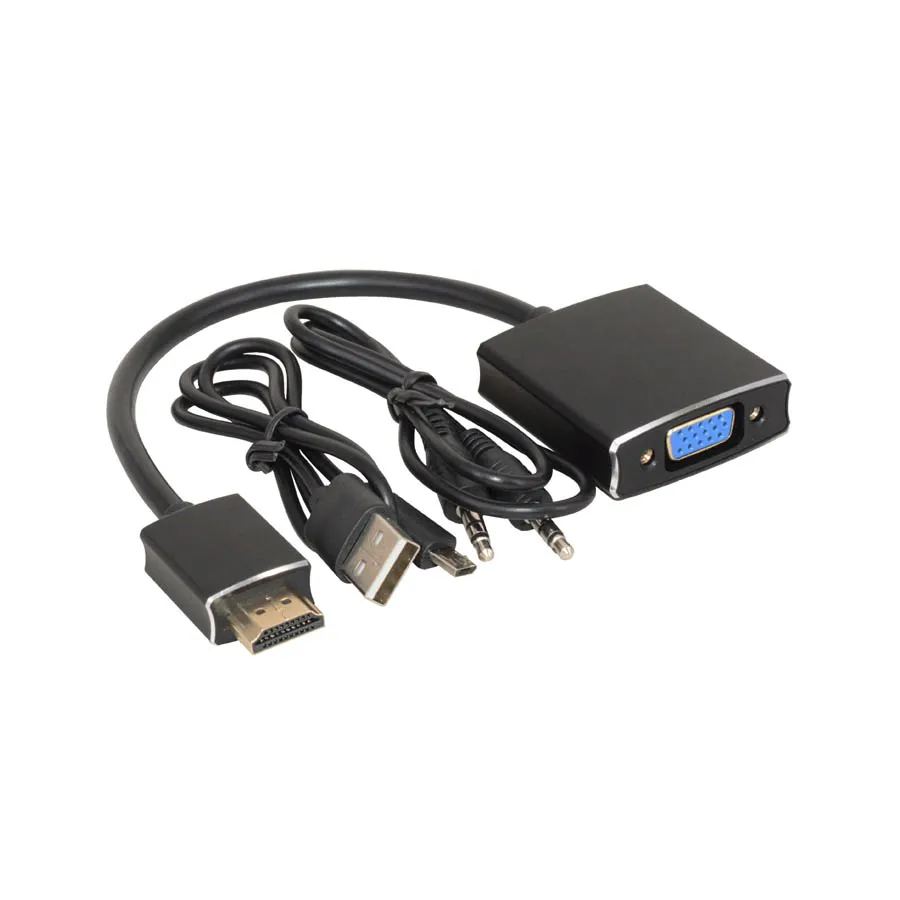 Aluminum alloy HDMI TO VGA (1)