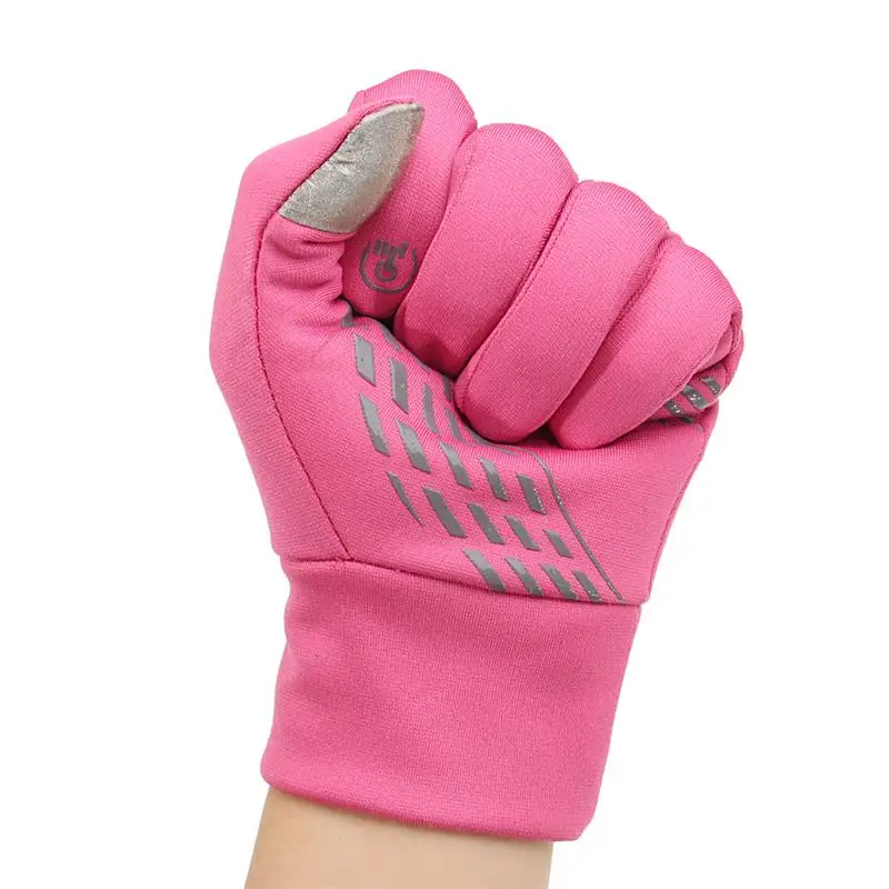 Мужские и женские водонепроницаемые перчатки для бега Высокое качество полный палец протектор велосипедные перчатки противоскользящие унисекс уличные перчатки