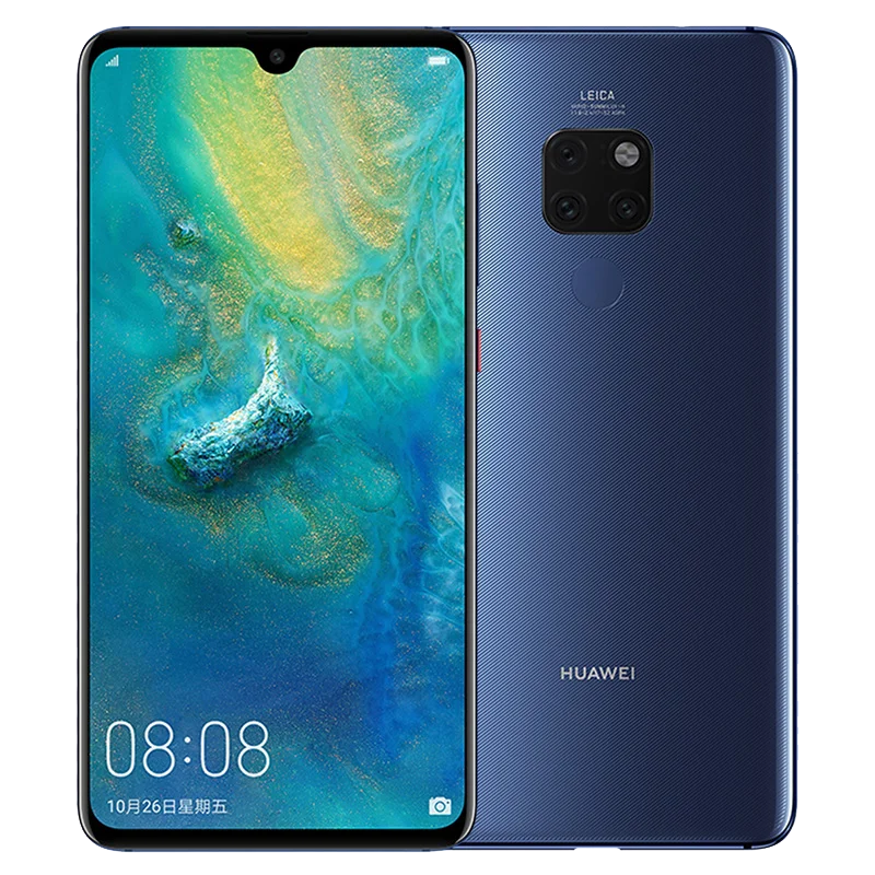 Оригинальный мобильный телефон huawei mate 20 6 53 дюймов ГБ 64/128 Android 9 0 24MP + камера 12 МП 4G