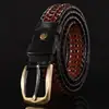 women Braided Belt For Men's Woven Belt Luxury Genuine Leather Cow Straps Hand Knitted Designer Men For Jeans Girdle Male belts ► Photo 3/6