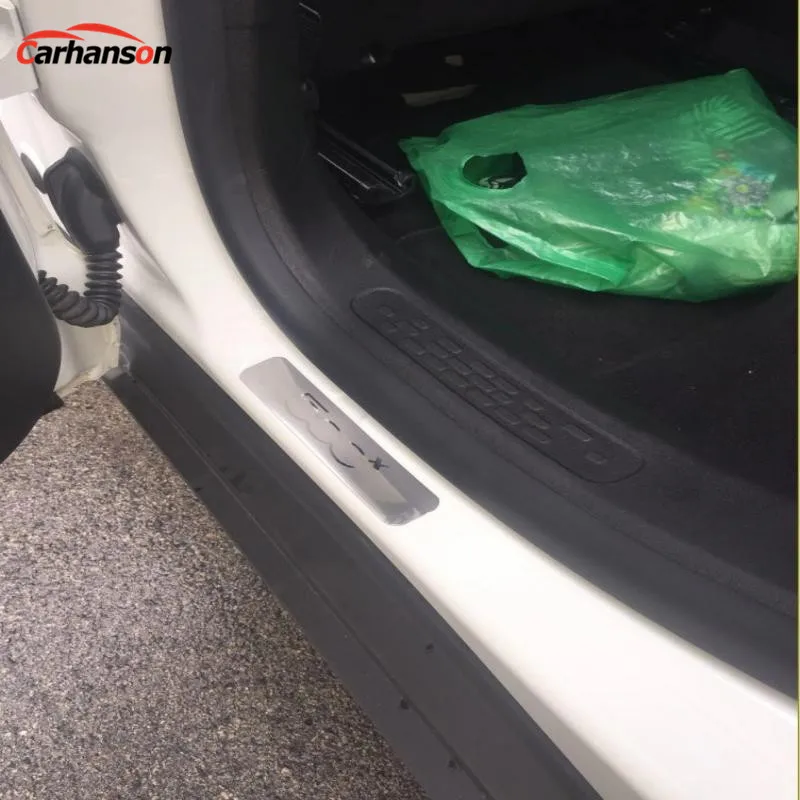 Стайлинг автомобиля Fiat 500x аксессуары 2015 2020 стикер для нержавеющая сталь Накладка