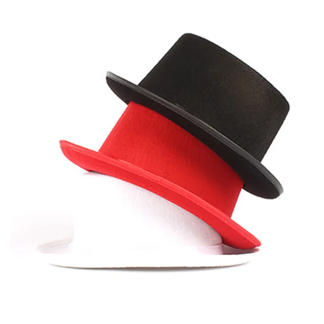 Children Adults Magic Top Hat Magician Performance Show Props Hats Caps