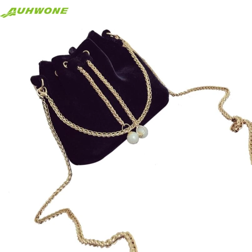 

Charming Nice Fashion Handabgs AUHWIONE Women Fashion Solid Handbag Drawstring Shoulder Bag Tote Ladies Purse May29 Y25