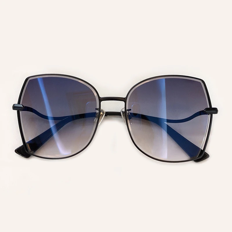 Designer Marke 3 No Box Mode 5 De no Mit Rahmen Legierung 1 Sol Brillen Oculos 2 2019 no 6 Feminino Quadrat Verpackung no Frauen Sonnenbrille 4 no Luxus no xqwaTXnYB