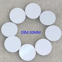 125 k EM4100 TK4100 RFID теги, em монета/круглая карта, Карточки контроля доступа Диаметр 30 мм, мин: 10 шт