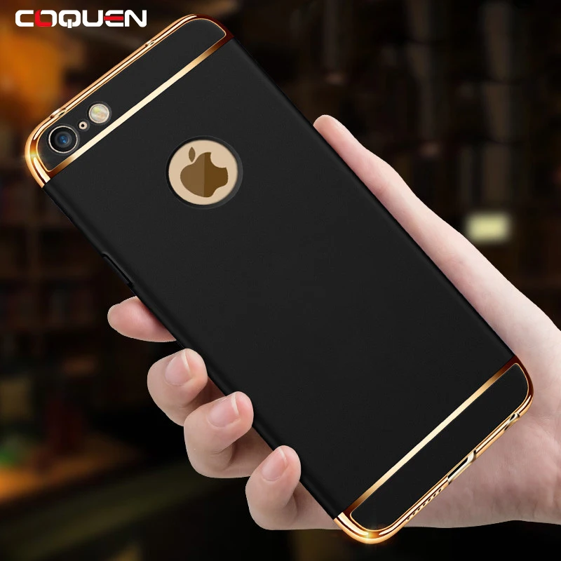 COQUEN Роскошный чехол для iPhone 6 s 7 Plus девочек жесткий карамельный телефона полная
