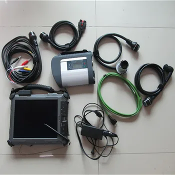 

High Quality MB Star C4 SD Connect with ssd Software 2020.6 mb sd star c4 Diagnosis Multiplexer For Benz ix104 8g ready to use