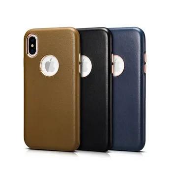 

2019 Luxury XOOMZ 3 Colors High Quality Genuine Leather Cover For iPhoneX With Card Slot Holder Lambskin Case For iPhone Xs Max
