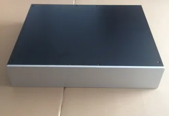 

A-001 CNC All Aluminum Cabinet Chassis Case Box for DIY Audio Power Amplifier DAC Power Supply 500mm*98mm*408mm 500*98*408mm