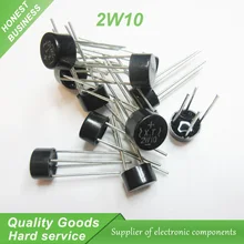 10pcs 2W10 DIP 2A 1000V Bridge Rectifiers 1A 1000V new original