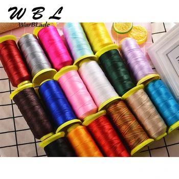 

0.2mm 0.4mm 0.6mm 0.8mm 1mm Nylon Cord For Rope Silk Beading String DIY Jewelry Polyester Cord Sewing Thread For Costume Making