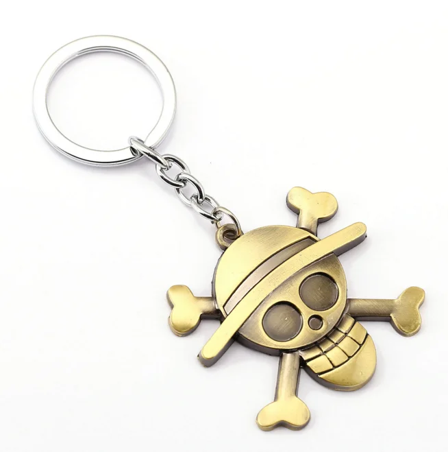 One Piece - Straw Hat Pirates Emblem Necklace Keychain (5cm)