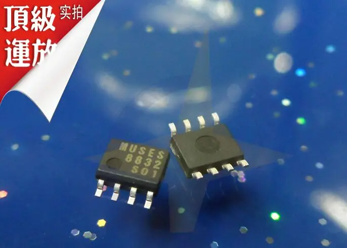 

100% New Original MUSES8832E MUSES8832 MUSES 8832 Rail-to-Rail Output, High Quality Audio, Dual Operational Amplifier SOP-8