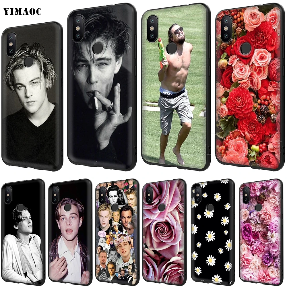 

YIMAOC Leonardo Dicaprio Case for Xiaomi Redmi mi Note MAX 3 6a 7 6 8 9 go se mi6 mi8 a1 a2 Lite for pocophone f1