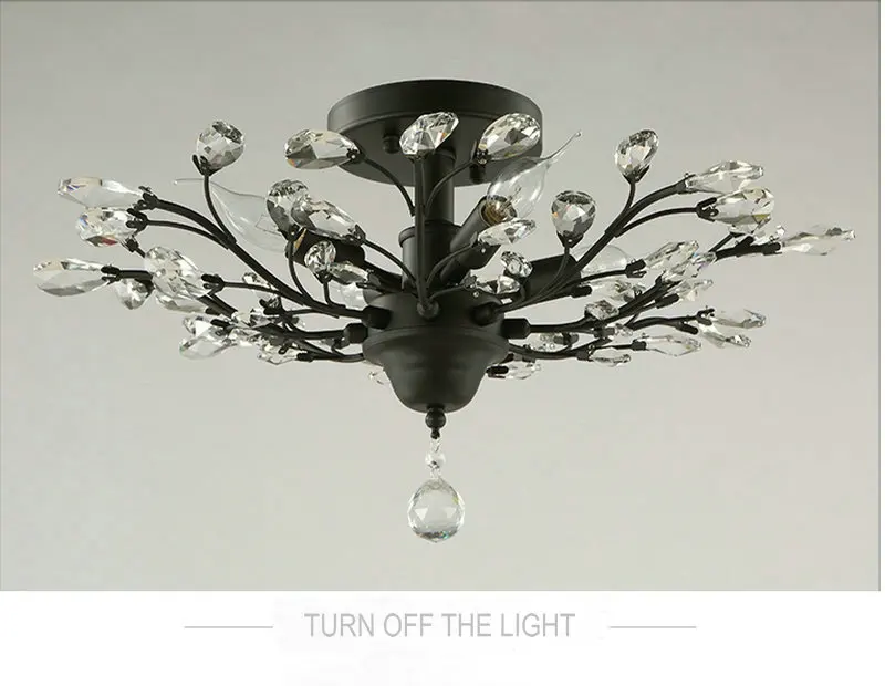 4 5 6 Lights Ceilling Light 7 8 9 Lights Chandelier Lighting Modern Home Decor Led Crystal Lamp Lustre Cristal E14 Crystal Lamps8