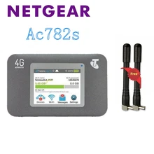 Разблокированный 4G маршрутизатор Netgear Aircard 782S(AC782S) 4G Мобильная точка доступа плюс 2 шт антенна