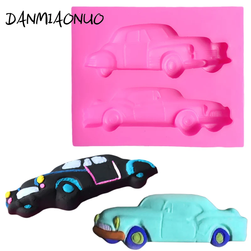 

Cartoon Car Silicone Fondant Cupcake Candy kitchen accessories Jelly Chocolate Cake Mold Decoration Cooking Tool Silicone Molds