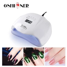 54 Вт Солнечная X УФ-лампа светодиодный Сушилка для ногтей 36 светодиодный s солнечный свет гель-Сушилка для ногтей ногти на ногах полимеризация ногтей с автоматическим зондированием маникюрные инструменты