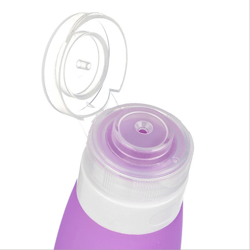 1Pcs 38ML Portable Empty Travel Press Bottle For Shampoo Shower Gel