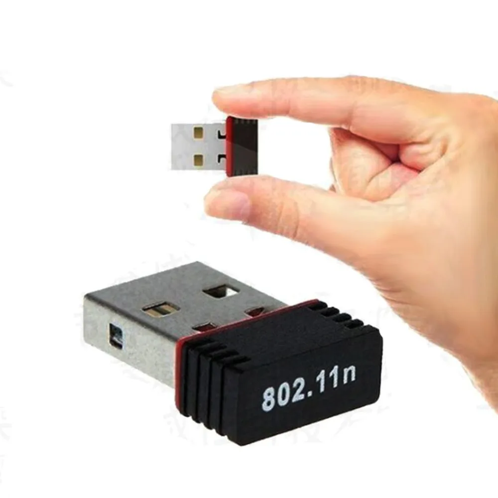 Buyincoins USB Wifi адаптер беспроводная сетевая карта Ethernet Antena Wifi приемник USB LAN AC 2,4G для ПК Wi-Fi#291899
