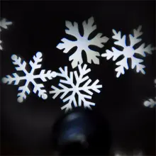 US/EU plug Waterproof LED Stage Light Christmas Snowflake Laser Pattern Projection Lamp IP65 aluminum shell led snowflake star patterns landscape projector christmas projection lamp for us uk eu plug drop shipping