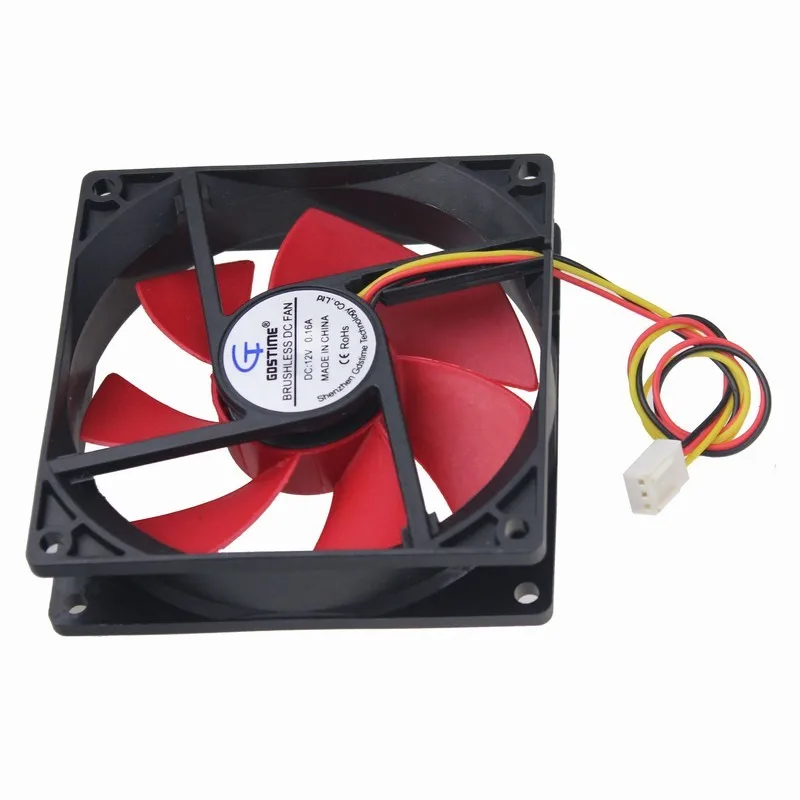 Вентилятор охлаждения Gdstime 5 шт. 9 см 90x25 мм|dc cooling fan|cooling fan 12vsilent |