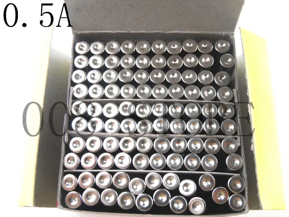 

5*20mm Glass Fuse 0.5A 250V Fast Fuse 5*20 F0.5A 200MA 250V High Quality Fuse