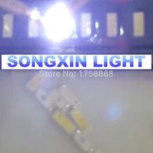 EVERLIGHT 100 шт. Белый SMD 4014 Led, ультра Birght SMD/SMT 4014 светодиодный Диод белый холодный белый 0,2 Вт светодиодный чип 60ма 15-25лм