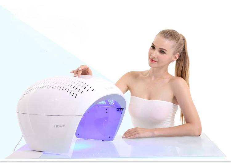 Terapia de Luz Máquina da Lâmpada para Acne Rejuvenescimento da Pele Portátil Photon Cores Máscara Facial Luz Fototerapia Removedor Pdt Led 7 Mod. 1212606 8 High Quality Beleza e saúde