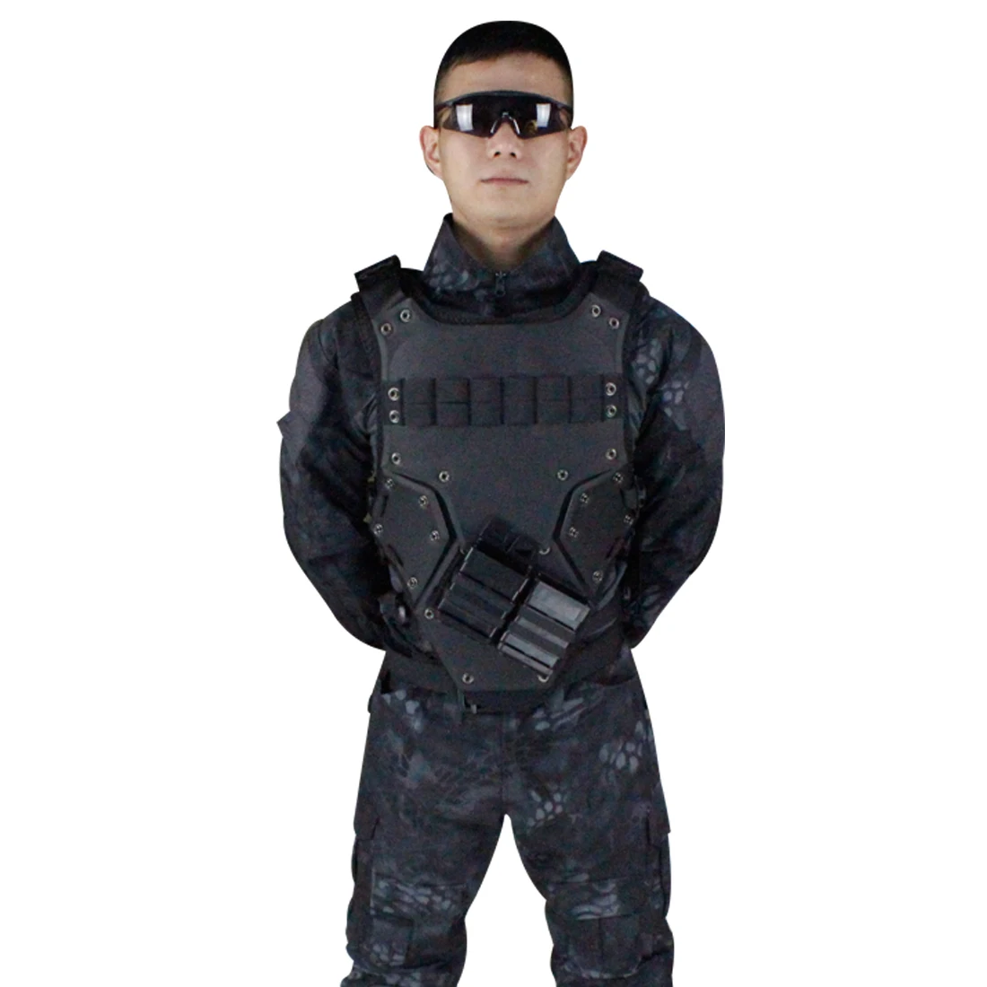 Surwish охотничье снаряжение Nest Force TF3 Kong Kim Военный Тактический защитный набор для страйкбола/для игр на открытом воздухе Nerf-черный