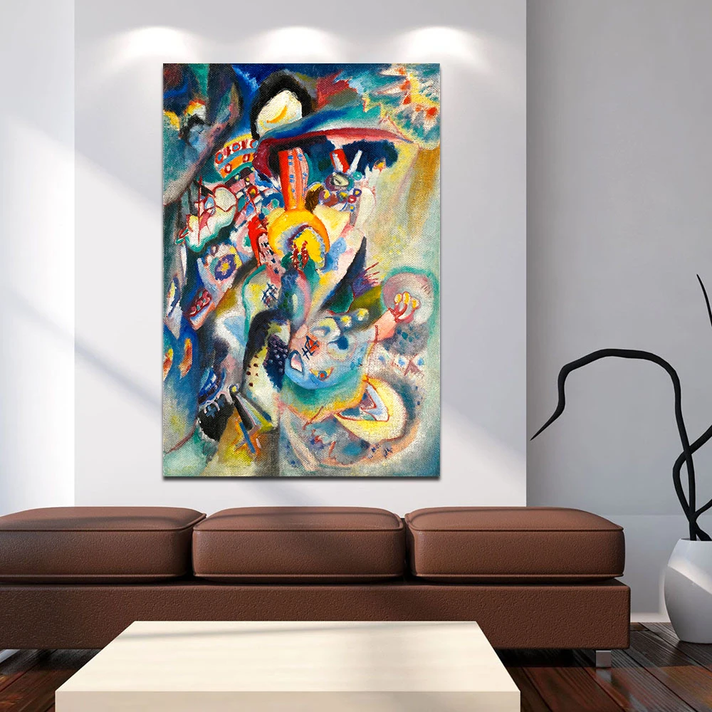 Aliexpresscom Buy Hdartisan Modern Abstract Canvas Art Painting - Aliexpresscom Buy Hdartisan Modern Abstract Canvas Art Painting Wassilykandinsky Moscow Ii Wall Pictures For Living Room Home Decor Frameless From aliexpresscom buy hdartisan modern abstract canvas art painting - aliexpresscom buy hdartisan modern abstract canvas art painting wassilykandinsky moscow ii wall pictures for living room home decor frameless from