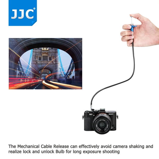 Cavo Scatto Remoto JJC TCR-40BK - Compatibile Con Fujifilm, Canon, Nikon - Foto 7