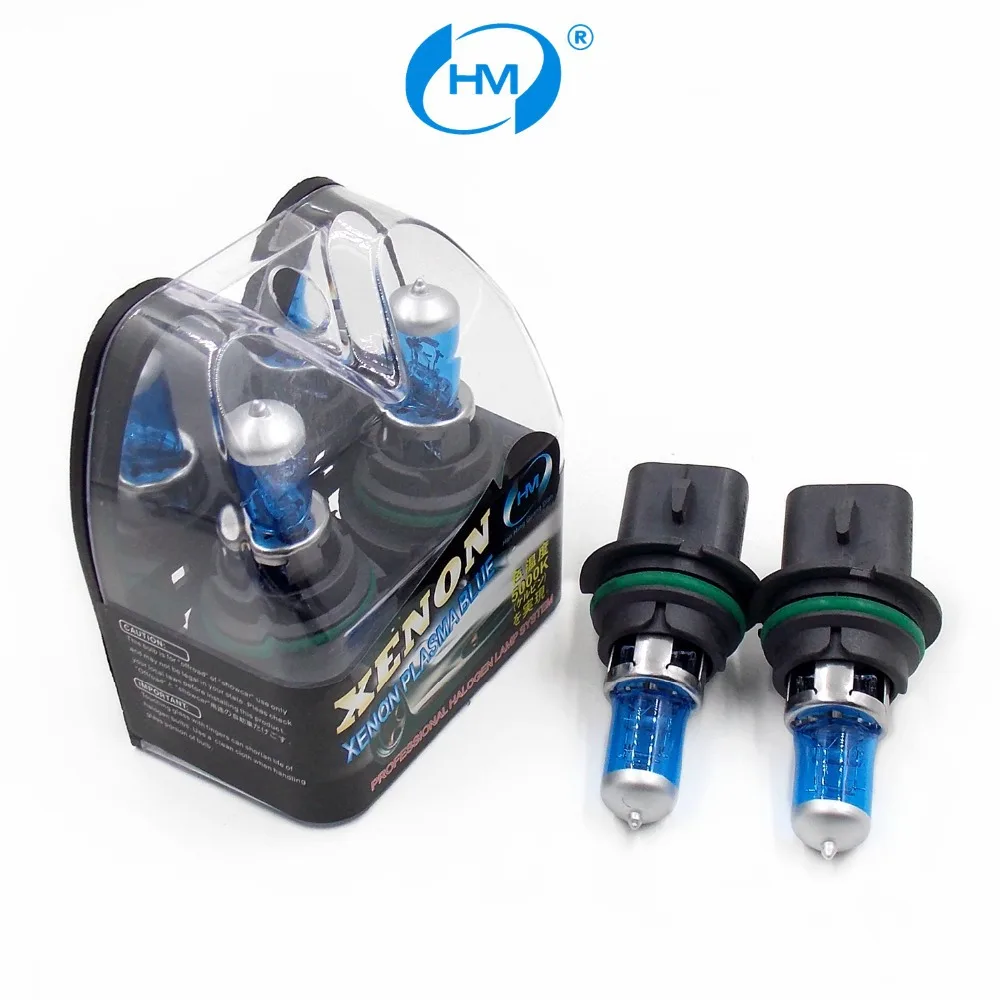 

HM Xenon Plasma Super White light 9004 12V 100W/80W Halogen Automotive Car Head Light Bulbs Lamp (a Pair)