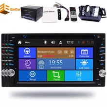 2 Din 6.2″ Car Radio Stereo Autoradio Bluetooth FM AM RDS Receiver Wireless Reverse Camera double Car DVD USB SD Aux Steering