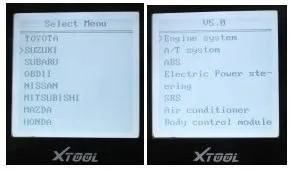 xtool PS701 Профессиональный диагностический инструмент obd2 для японских автомобилей, читатель кода сканер с бесплатное обновление онлайн
