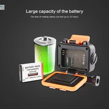 SOOCOO S60B Wi-Fi Спортивная Экшн-камера Камера анти-шок 60 м Водонепроницаемый 1080 P Full HD 170 градусов объектив Беспроводной дистанционного Управление