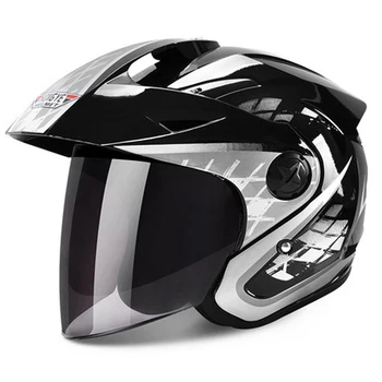 

Andes Motorcycle Helmet 3/4 Open Face Moto Helmets Scooter Unisex Motorbike Casco Moto Motocross Helmet With Anti-fog Visor