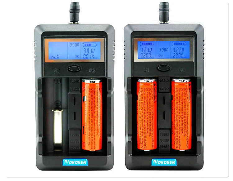 اللوحي شواحن اختبار قدرة البطارية LCD 3.7 V 18650/26650/16340/14500/10440/18500 شاحن بطارية مع شاشة شحن مجاني اللوحي شواحن اختبار قدرة البطارية LCD 3.7 V 18650/26650/16340/14500/10440/18500 شاحن بطارية مع شاشة شحن مجاني