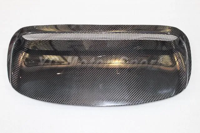 2008-2014 Subaru Impreza GRB GVB WRX STI OEM Style Hood Scoop CF (1)